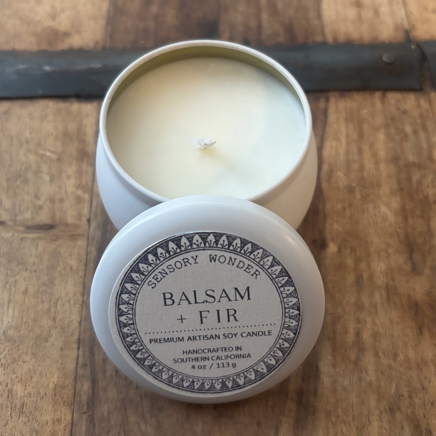 4.oz Travel Tin - Single Wick Candles