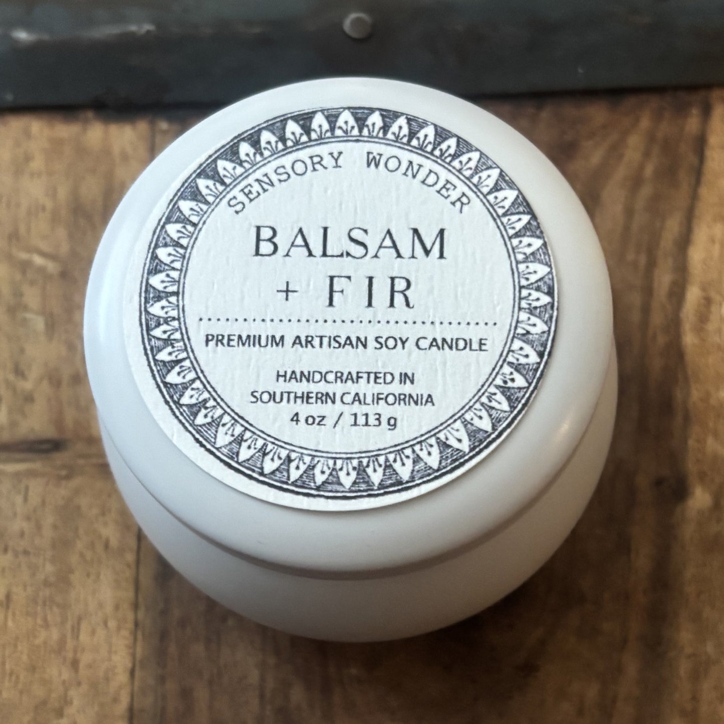 4.oz Travel Tin - Single Wick Candles