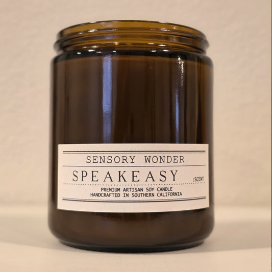 7.oz Amber Glass - Single Wick Candles